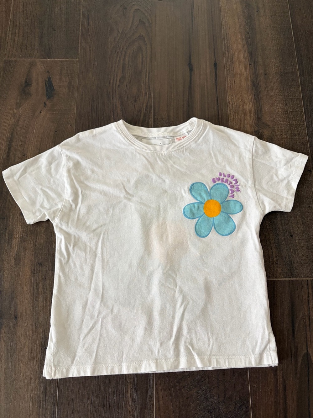 Zara Blue Daisy tee